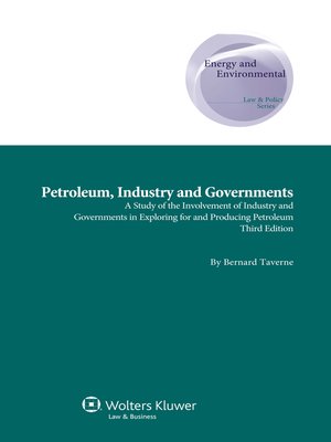 cover image of Petroleum, Industry and Governments